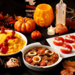 ハロウィン　ホテル食事